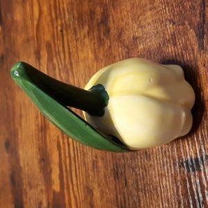 Porcelain Tulip Snowdrop Bell Flower Vintage 5 1/8" Hand Painted